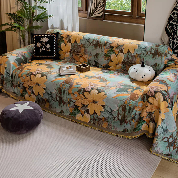 Non-Slip Retro Sofa Cover