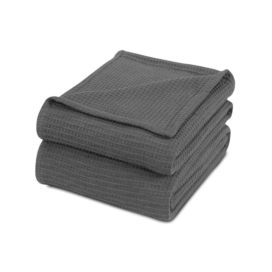 Cotton Waffle Thermal Blanket