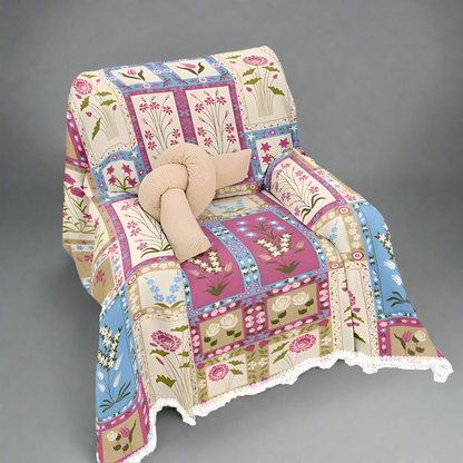 Cottage Floral Medley Sofa Cover