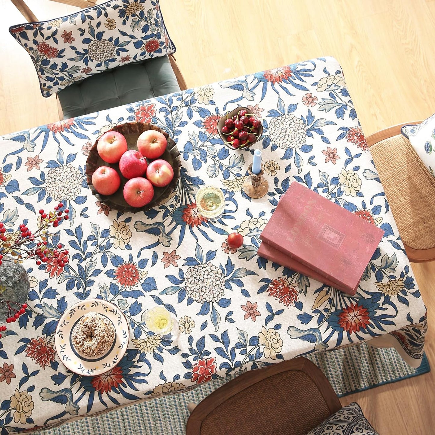 Floral Heritage Table Cover
