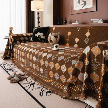 Boho Geometric Sofa Cover