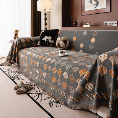 Boho Geometric Sofa Cover