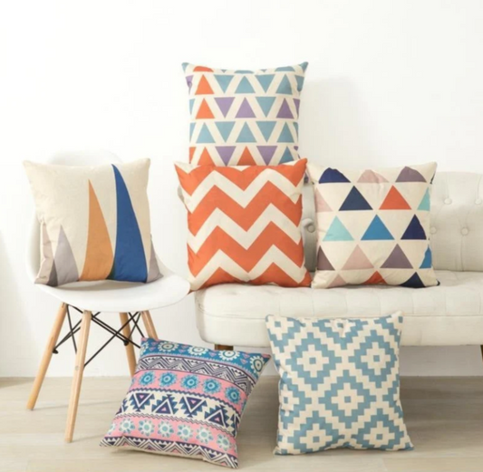 Geometric Cushion covers (Pack of 6)