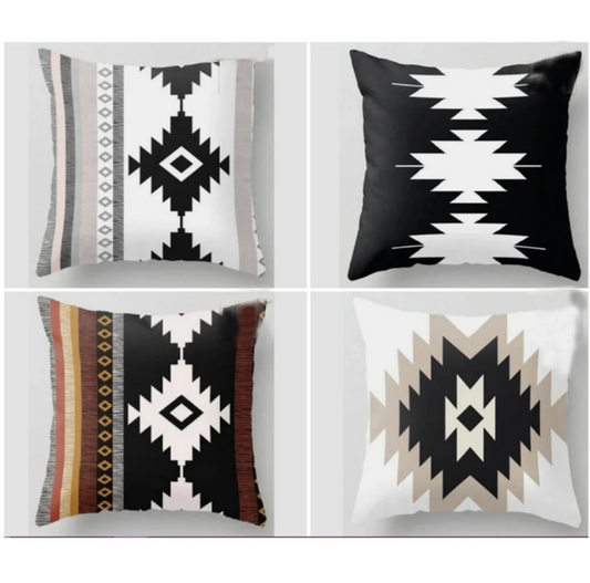 Rug Design Cushion Covers Pack of 4