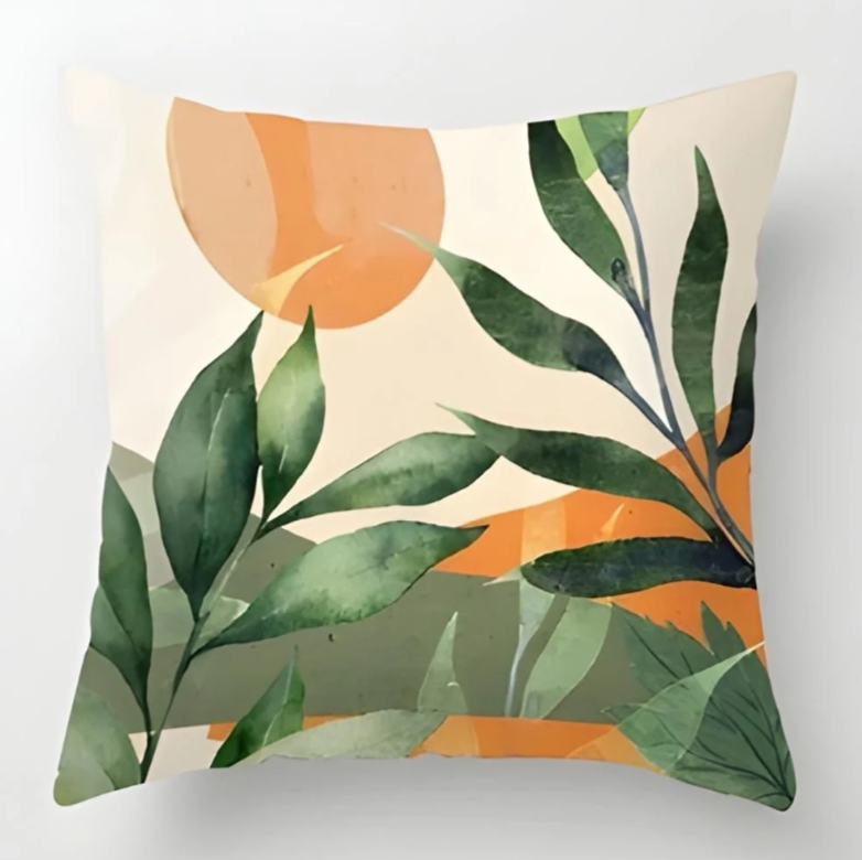 Abstract Plants Cushion Covers (Pack of 6)