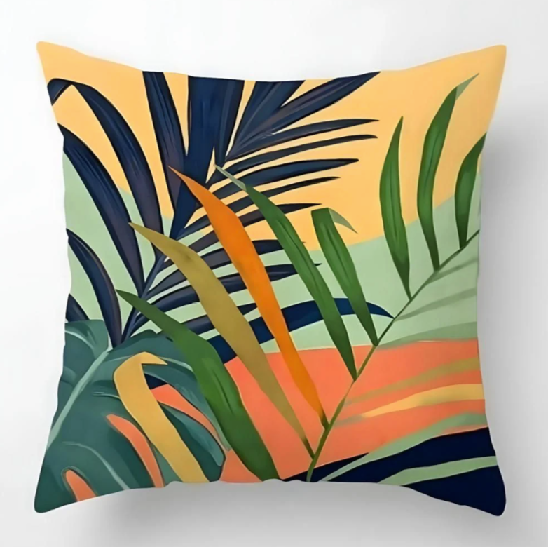 Abstract Plants Cushion Covers (Pack of 6)