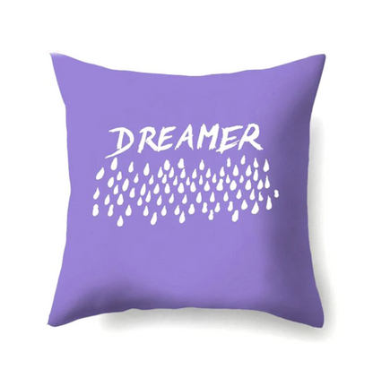 Purple Geometric Cushion Covers Pack of 6