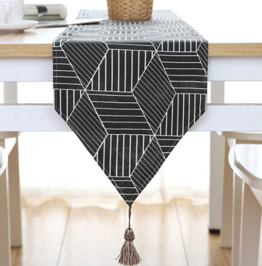 Geometric Table Runner