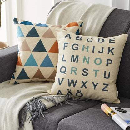 Alpha Geometrical Cushion Covers (Pack of 5)