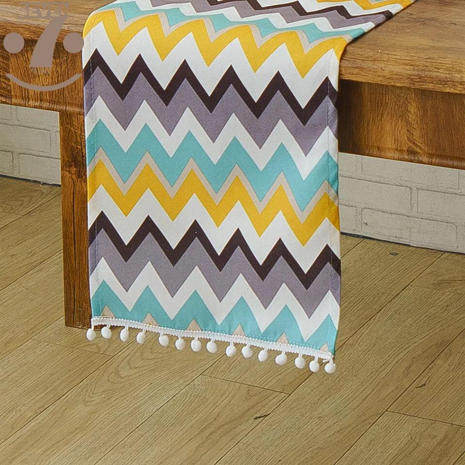 Geometric Lines Table Runner