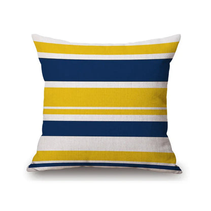 Blue & Yellow Cushion Coves (Pack of 6)