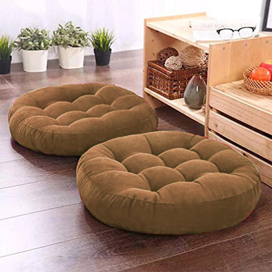 Super Velvet Floor Cushions (Pack of 2)