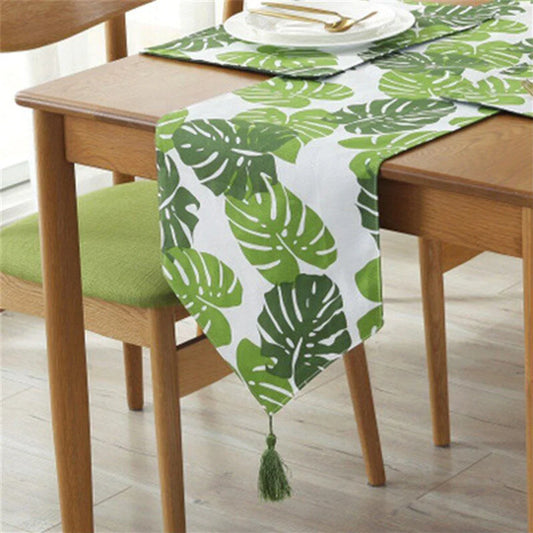 Fary Green Table Runner