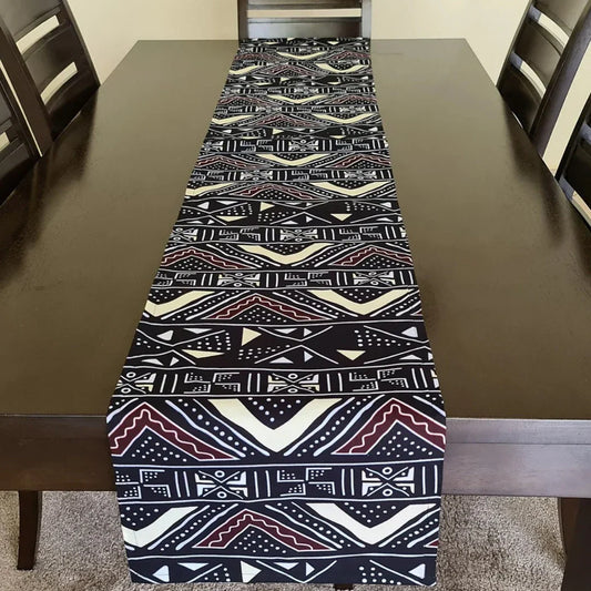 Saro LifeStyle Geometric Table Runner