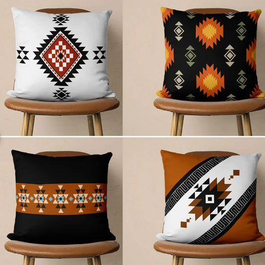 Tribal Ethnic Accent Cushion Cover (Pack of 4)