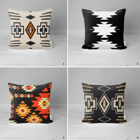 Rustic Home Decor Cushion Cover (Pack of 4)