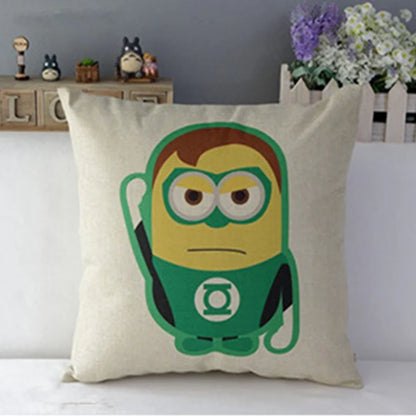 Minions Superheros Cushion Covers Pack of 7