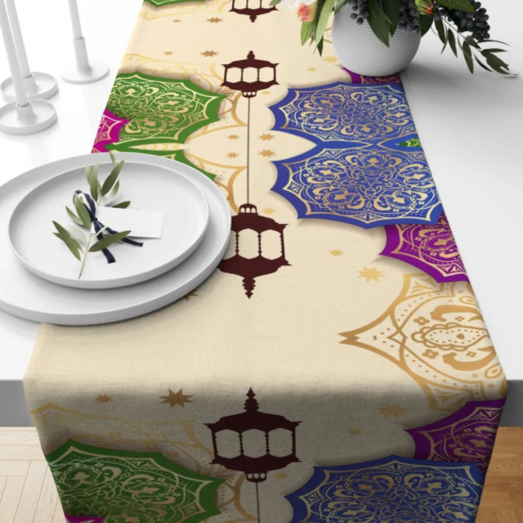 Festive lanterns Table Runner