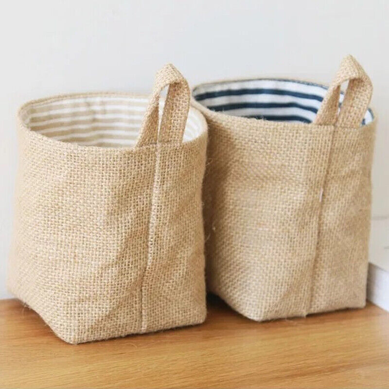 Hanging Sundries Jute Basket (Pack of 3)